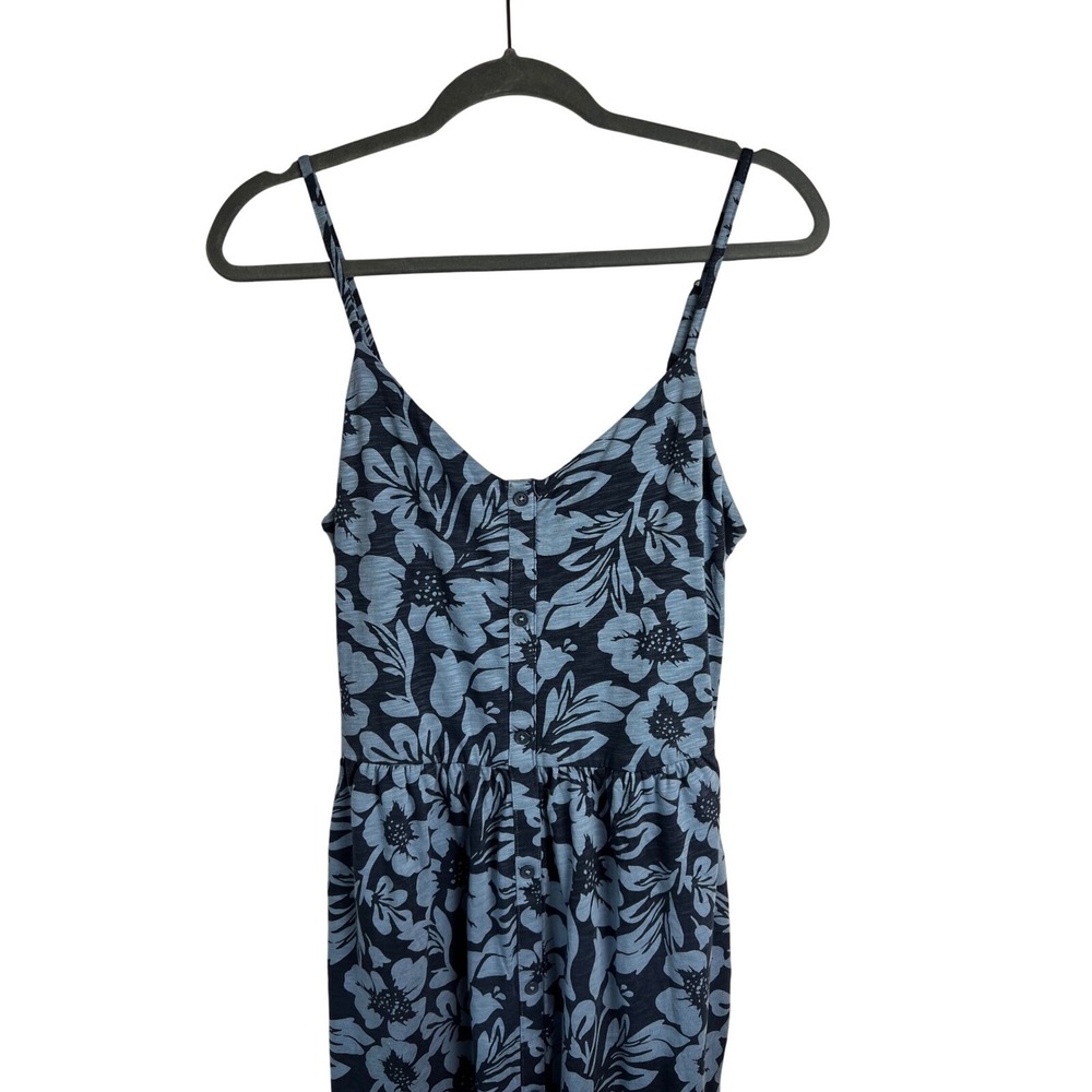 MARKET‎ & SPRUCE Mira Tropical Hibiscus Spaghetti Strap Maxi Dress Size Small - Picture 5 of 13